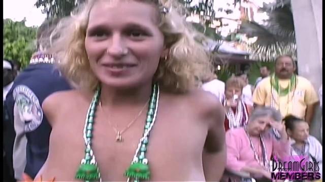 Body Huge Tits and Fresh Pussy at Naked Street Parties Group Sex - 2