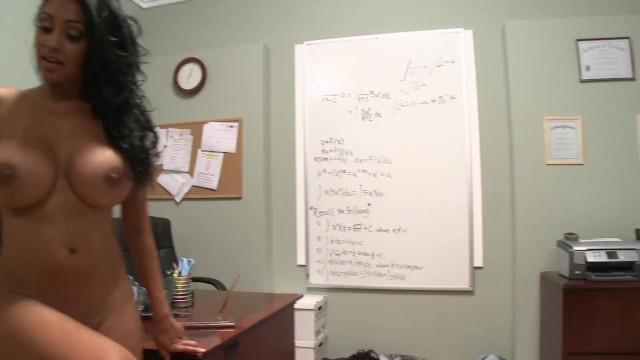 Busty Indian Teacher Gets Screwed up in the Classroom by a Big Cock Student - 1