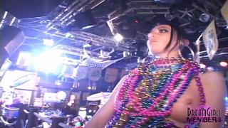 Tory Lane Hot Bar Flashing in new Orleans for Mardi Gras 3MOVS