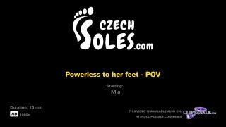 RawTube Powerless to her Feet (foot Worship, High Heels, Gypsy Feet, Big Feet, Czech Soles, Sexy Feet, Toes) TNAFlix