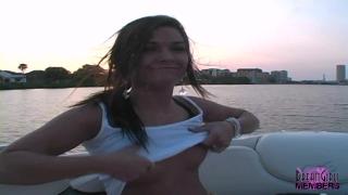 Brandy Talore College Girls get Topless on my Boat at Sunset Family Roleplay