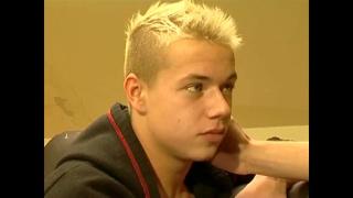 Rabo Classics Blond Czech Boys Fuck Hard and Cum in the Asshole Kitchen