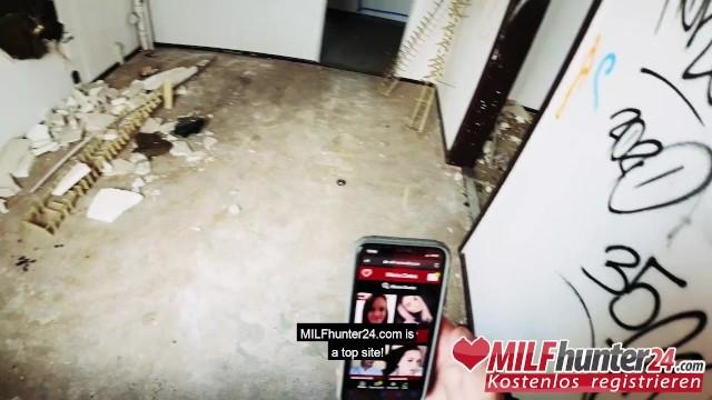 MILF Hunter Nails Skinny MILF Vicky Hundt in an Abandoned Place! Milfhunter24 - 1