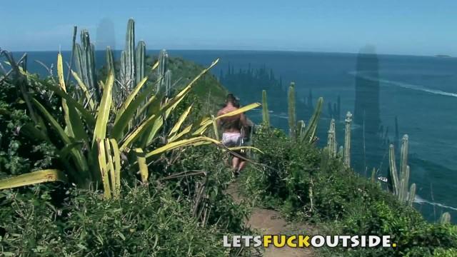 Lets Fuck outside - 3Some, DP & Beutiful View - 1