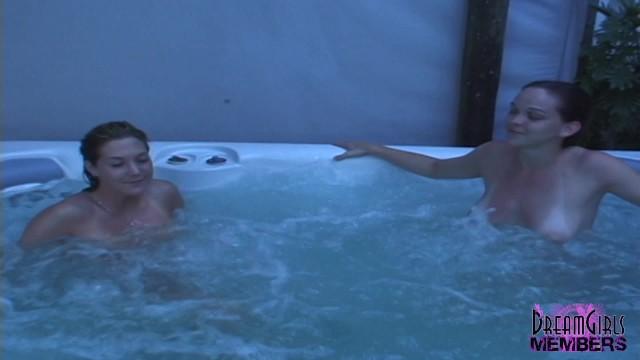 Gayfuck Home Video of these two Chicks Naked in my Hot Tub Best Blowjob