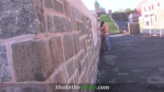CzechPorn Shake the Snake - Amateur Couple Fuck in Touristic Place Loira