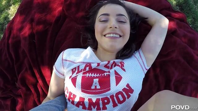 Cheerleader Kylie Quinn Fucked by College Jocks Monster Cock - 2