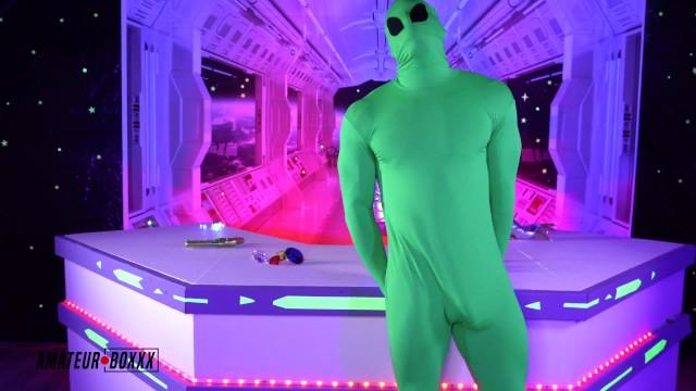 Sexy Space Ranger Captures Horny Alien & FUCKS him - Amateur Boxxx - 2