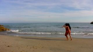 Dance Wo Latina Big Ass MILFs first Hard Fuck Threesome Porn Debut on the Beach Self