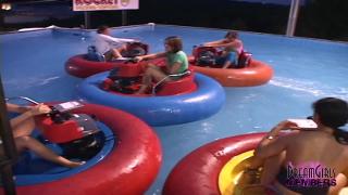 Casa Flashing Topless Water Bumper Cars in the Ozarks Hunks