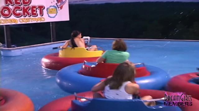 Flashing Topless Water Bumper Cars in the Ozarks - 1