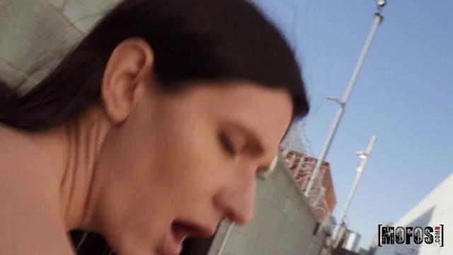 Mallu MOFOS - Ukrainian Sexy Babe Arian Joy Fished & Fucked POV out in the Streets for some Cash Thylinh - 1