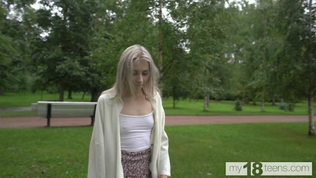 MY18TEENS - Public Nudity on the last Day of Summer with Carolina Sun - 2