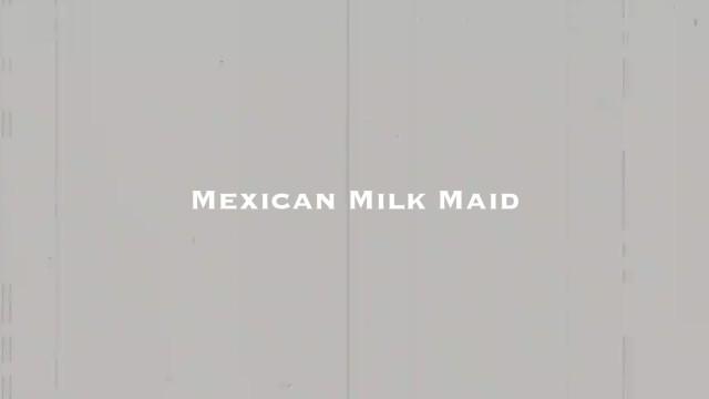 iDope MEXICAN MILK MAID MILF first Teases, then gives THE BEST HANDJOB EVER Causing a MESSY MESSY FACE! Gay Oralsex
