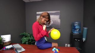 Puba Office Slut Hazel Heart Blows to Pop and Fucks on your Break - Balloon Boxxx Lexi Belle