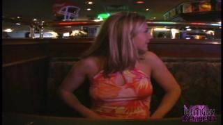 Justice Young Risky Public Nudity at the Porn Store & a Restaurant Thong