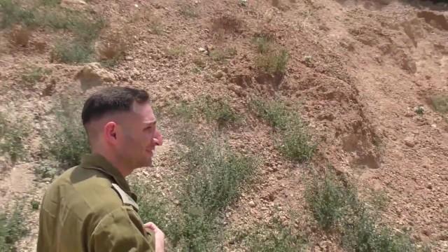 Butt Plug Soldier in the Israeli Army Gets a Big Cock College