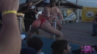 BestSexWebcam Innocent Bikini Contest becomes Wild Strip off Part 4 Lingerie