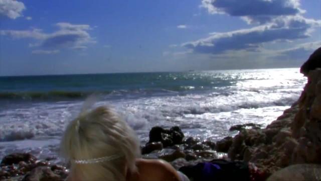 MyFreeCams Rich Guy Throat Fucks and Pounds Blonde Teen Tight Shaved Pussy on the Beach Naked Sluts - 2
