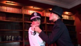 Foreplay Big Tit Female Officer have Lesbian Sex with Hot MILF Fuck My Pussy Hard