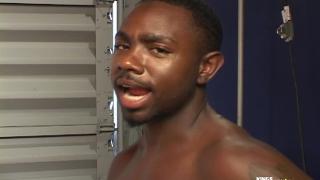 Rocco Siffredi Two White Guys get their Shaved Asses Deep Pounded by Black Men in Rough Group Sex Gaysex