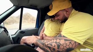 Gayhardcore Bromo - Jerome & Jerry is Suppose to Work but Decided to Fucks each other in the back of the Truck Piercings