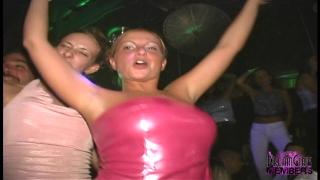 Street Hot Upskirts and Downblouse at a Local Club Clip