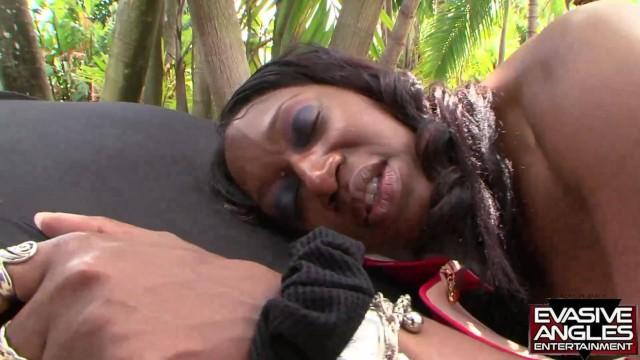 EVASIVE ANGLES Horny Black Mothers 14 Scene 4. Anjel Devine is a Jungle MILF and get a Black Dick - 2