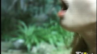 Eroxia Horny Guy Pounds with Passion his Girlfriend Tight Pussy Outdoor in the Rain Pinoy