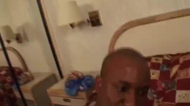 Gay Natural Black Guy Picks up Big Booty Ebony MILF in Blue Dress and Fucks her Tight Pussy Gay Gangbang