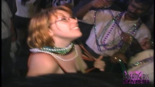 Great Balcony Titties on Bourbon St - 2