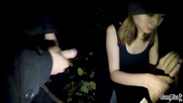 EuroSexParties Asian Teen Slut Dates a Couple Strangers Outdoor Bukkake Tinder Con - 2