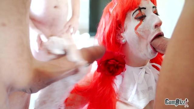 Sara Stone Dutch Teen Swalloween, Halloween Cum Party Blowbang Bukkake Sex Toy