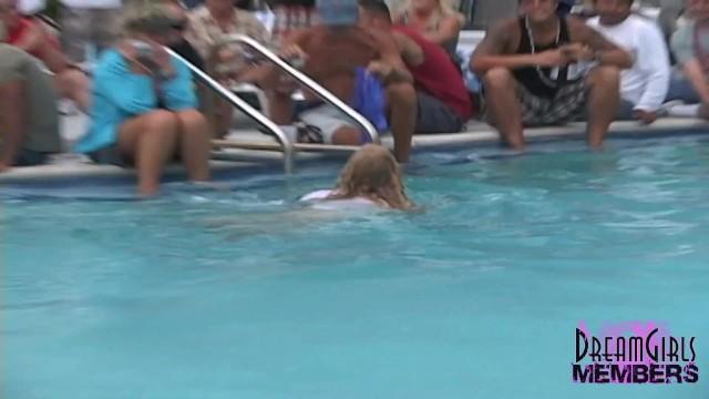 MILF Wet T Contest at Swinger Pool Party Part 1 - 1