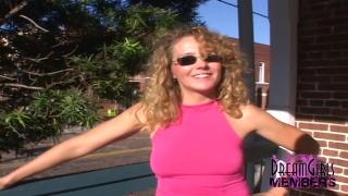 Cameltoe Wild MILF Shows Tits & Hairy Pussy in Public Pussy Fuck