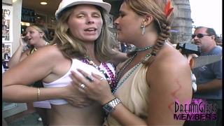 Cute Bare & Bodypainted Tits & Pussy in Key West Mexican