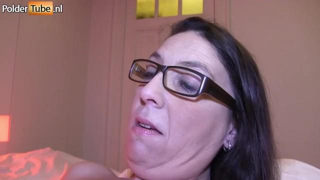 Mature Brunette MILF with Huge Tits and a Big Ass Sucks and Fucks a Big Dick in her Hotelroom - 1