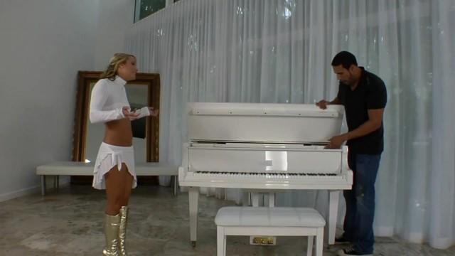 Teen Piano Student Fuck a Music Teacher during the Lesson - 1
