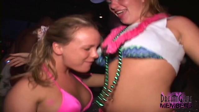 Adult Entertainme... Sexy Coeds Show Tits at a Spring Break Foam Party Wank - 1