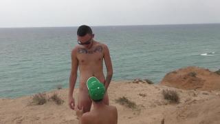 SankakuComplex Israeli Gay Couple having Sex at the Beach in Tel Aviv Home