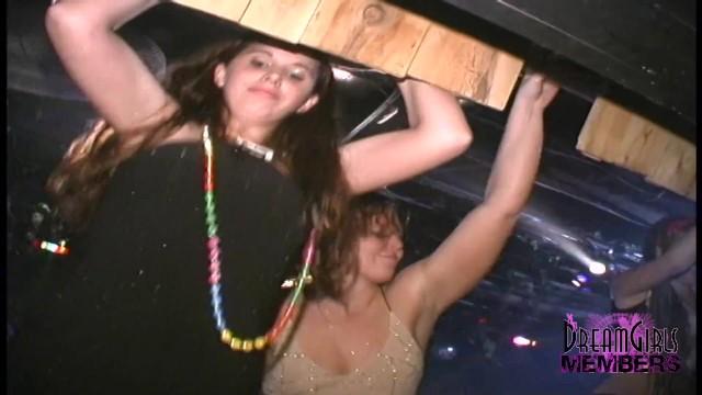 Short Skirt Bartop Twerking Contest at a Local Club - 2