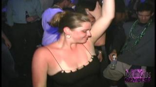 Dance Sexy Upskirts and Tit Flashes at this Wild Night Club Stroking