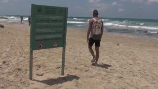Sensual An Israeli Man goes to the Beach and Meets a Big Cock 18Asianz
