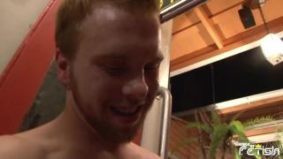 Gay Pawn Horny Blonde Twink Gets his Hairy Cock Sucked Deep by Tattooed Man ThisVid