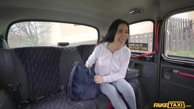 Cock Suck Fake Taxi - Hot Asian Babe Alina Crystall Gets Fucked in the Cab PornYeah - 2