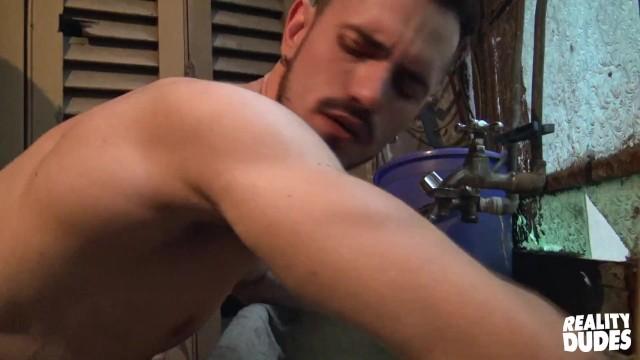 Reality Dudes - Male Stud Brian and Gael Spend some Time alone in their Storage Room - 1