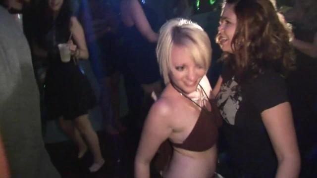 Athletic Slut Girls Show Tits and Pussy at Wild Party Solo Girl