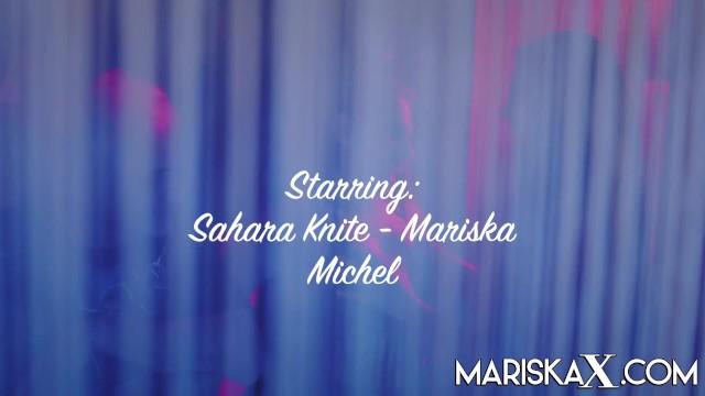 MARISKAX Mariska Fucks Sahara while an old Man Watches - 2
