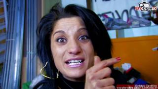 Curious Spanish Latina Slut with Dark Hair Picked up in a Cafe and Fucked Wildly in a Warehouse Foda