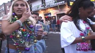 EroProfile Hot Ebony Freak Spreads her Pussy at Mardi Gras Joanna Angel